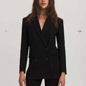 NWT Something Navy Black Daniela blazer! XS